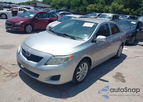 2010 Toyota Corolla Le z USA, uszkodzony, nr VIN 2T1BU4EEXAC292885